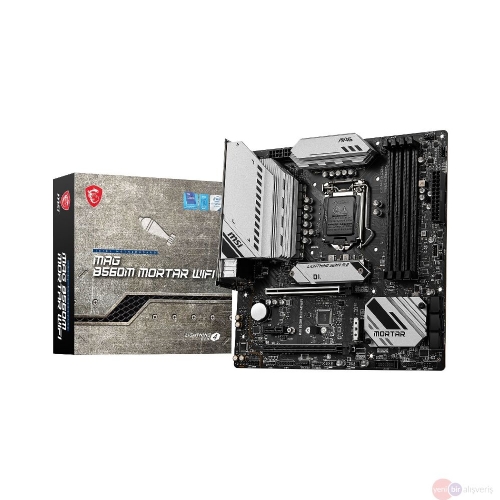MSI MAG B560M Mortar WIFI Intel B560 5066 MHz (OC) DDR4 Soket 1200 mATX Anakart