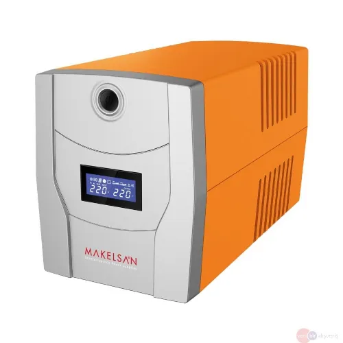 Makelsan Lıon 2200Va Lcd/Usb (2X 9Ah) 4-8DkUsb Giriş,Lcd Panel MU02200L11LX005