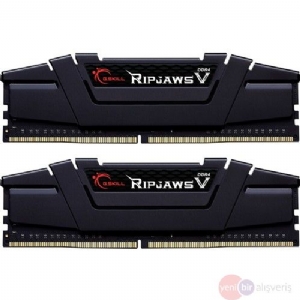 GSKILL 32GB (2X 16GB) DDR4 3200MHZ CL16 DUAL KIT PC RAM RipjawsV F4-3200C16D-32GVK Hemen Al