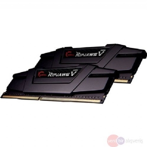 GSKILL 32GB (2X 16GB) DDR4 3200MHZ CL16 DUAL KIT PC RAM RipjawsV F4-3200C16D-32GVK Satın Al